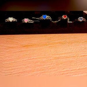 Two-Sided Rings, Silver 925